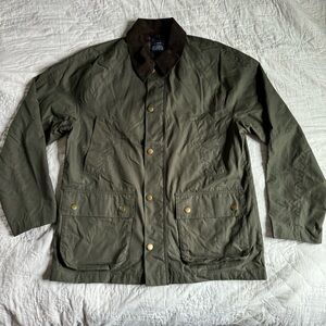 J. Crew Waxed Twill Field Chore Coat Jacket